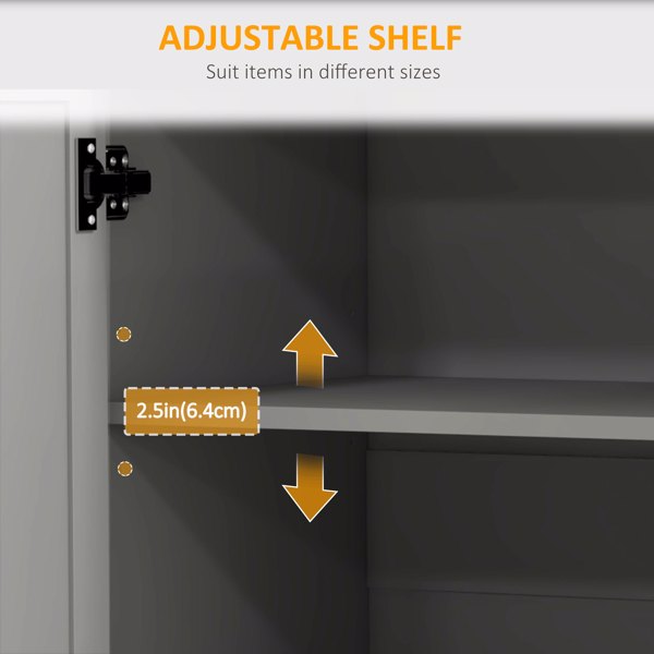 厨房侧板/储物柜/ 咖啡吧柜 /厨房橱柜/厨房隐藏式箱柜（周末不发货）（ Amazon Shipping）（WalMart禁售）-6