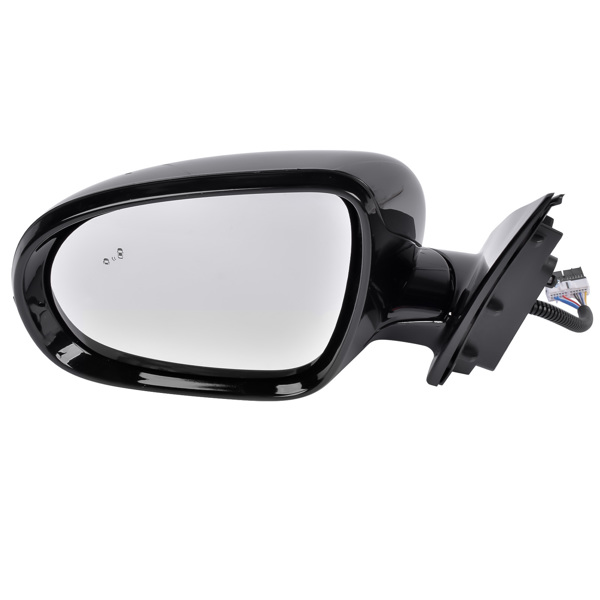 后视镜 Mirror Driver Heated Signal Manual Folding Fit for Kia Sorento EX L LX SX SXL 2016-2018 without Memory without Puddle Light without Auto-Dimming with Blind Spot Power Adjustment 87610-C6150-1