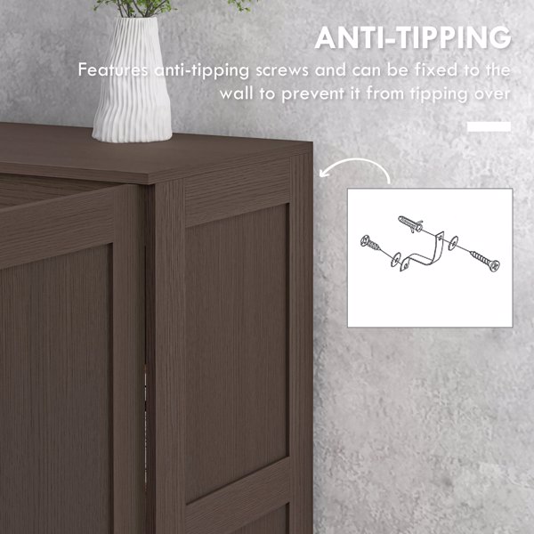 厨房侧板/储物柜/ 咖啡吧柜 /厨房橱柜/厨房隐藏式箱柜（周末不发货）（ Amazon Shipping）（WalMart禁售）-5