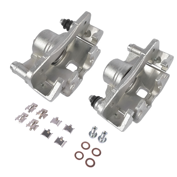 刹车卡钳 2PCS Front Left & Right Brake Calipers Replacement for Honda Civic 1990-2000, CRX 1990-1991 19-B1380 19-B1379-4