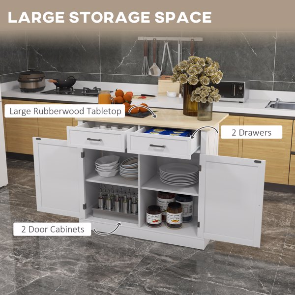 厨房侧板/储物柜/ 咖啡吧柜 /厨房橱柜/厨房隐藏式箱柜（周末不发货）（ Amazon Shipping）（WalMart禁售）-4