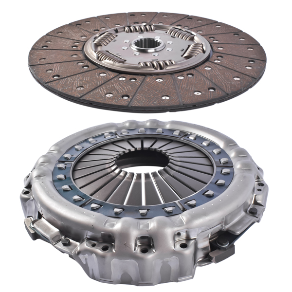 离合器片和压盘 Transmission Clutch Fit for Freightliner DT12 / Cascadia 125 126 116 113 2008-2022 A0214135000 3400700529 0214027008 0282500001-2