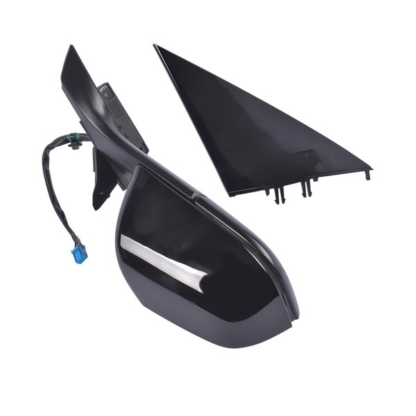 后视镜 Right Passenger Side Mirror Heated Power Fold Black Fit for Tesla Model 3 M3 2017-2023 ABS Plastic Front Side View 13PIN Memory Recall Power Glass Adjusted 51167177128-4