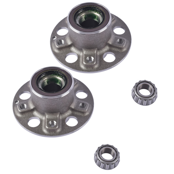 轮毂单元 2Pcs Front Wheel Hub with Bearings 2093300325 Fit for Mercedes R171 W203 W209 C230 A2093300325-3