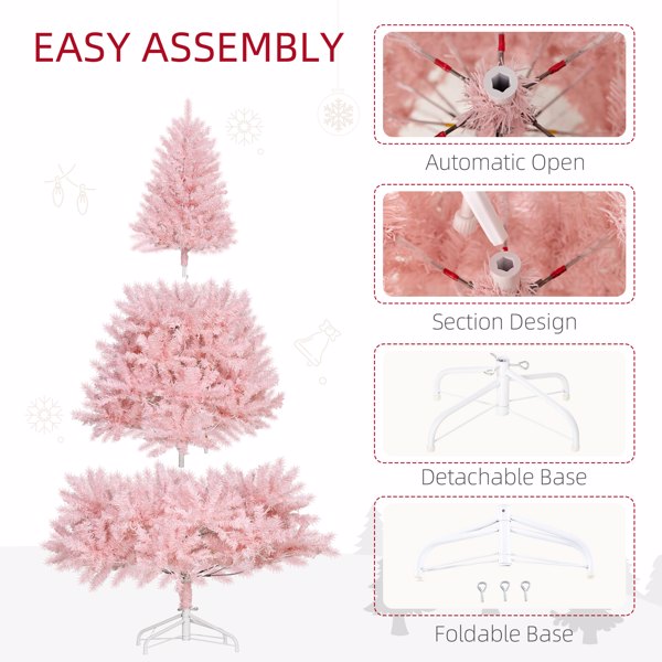 6ft 圣诞树（周末不发货）（ Amazon Shipping）（WalMart禁售）-7