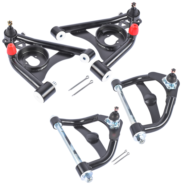 控制臂 4Pcs Front Upper and Lower Tubular Control Arms Fit for Chevrolet El Camino Buick Regal-3