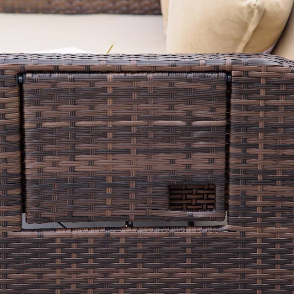 户外花园沙发 /外藤条沙发（周末不发货）-7