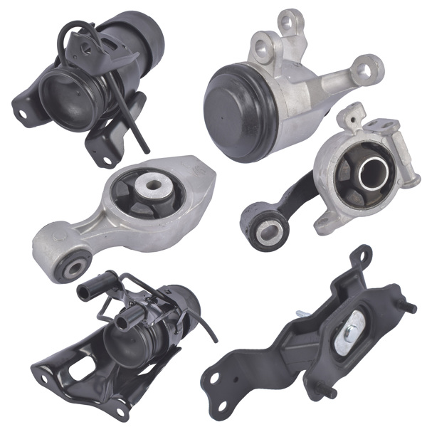 发动机和变速器支架 6Pcs Engine Mounts and Transmission Mount Set Fit for Infiniti JX35 QX60 Nissan Murano 3.5L V6 2013-2020 AWD Auto Trans-2