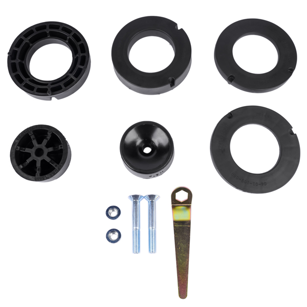 调节套件 Front 1.5 inch Spacer Leveling Kit No Shocks For 2020-2025 Jeep JT Gladiator 3.0L 3.6L V6 1155300 -1