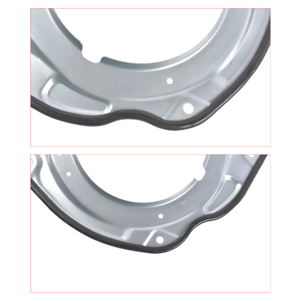 玻璃升降器 2Pcs Rear Power Window Regulators Left + Right Fit for Hyundai Genesis Sedan 2009-2014 834013M000 834023M000-7