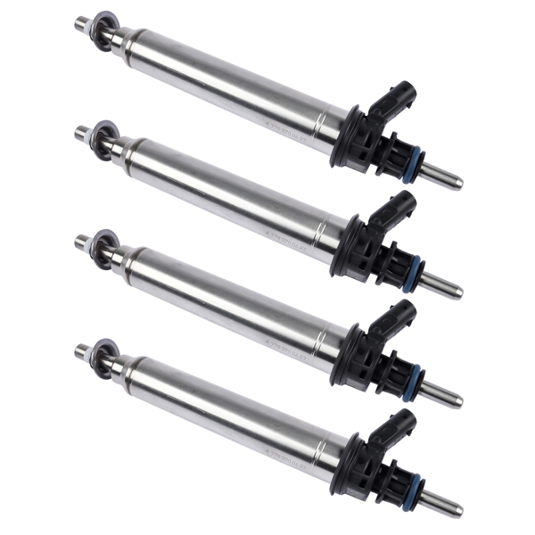 喷油嘴 Set of 4 Fuel Injectors Fit for Mercedes C350 ML350 ML63 E350 E63 S63 AMG GL450 GL550 SLK350 SL550 CLS550 2011-2017 2780700687 0261500065 -2