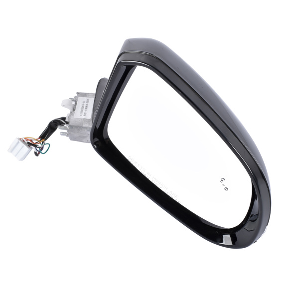 后视镜 Mirrors Passenger Right Side Heated Hand Fit for Hyundai Santa Fe 2021-2023 Manual Folding No Memory Paintable with Puddle Light No Auto-Dimming Power Adjust 87620-S2410 HY1321331 87620S2410-2
