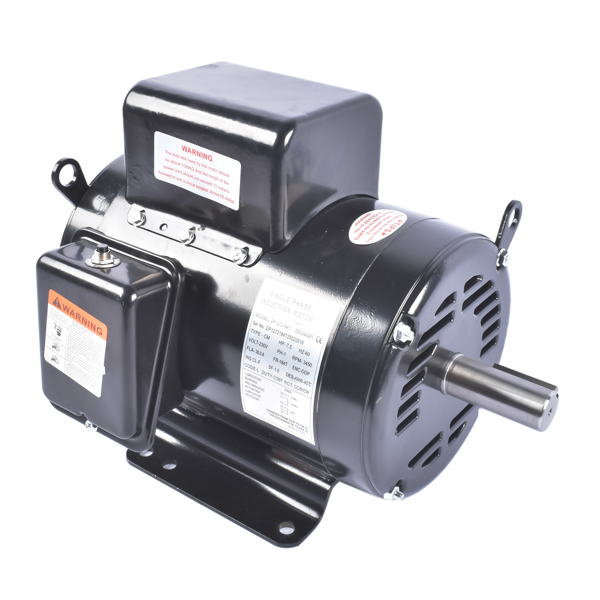 空气压缩机电机 7.5HP Air Compressor Electric Motor 3450RPM 184T Frame 230V Single Phase 2-3/4" Shaft Length-2