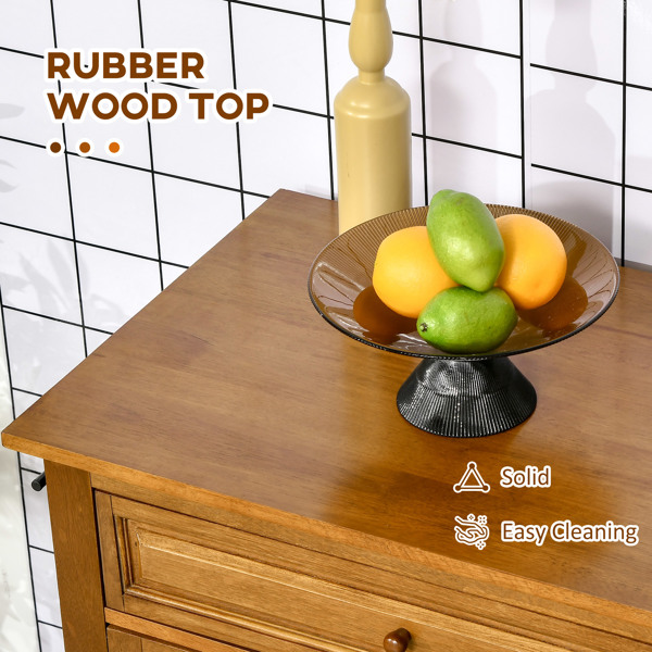 厨房侧板/储物柜/ 咖啡吧柜 /厨房橱柜/厨房隐藏式箱柜（周末不发货）（ Amazon Shipping）（WalMart禁售）-5