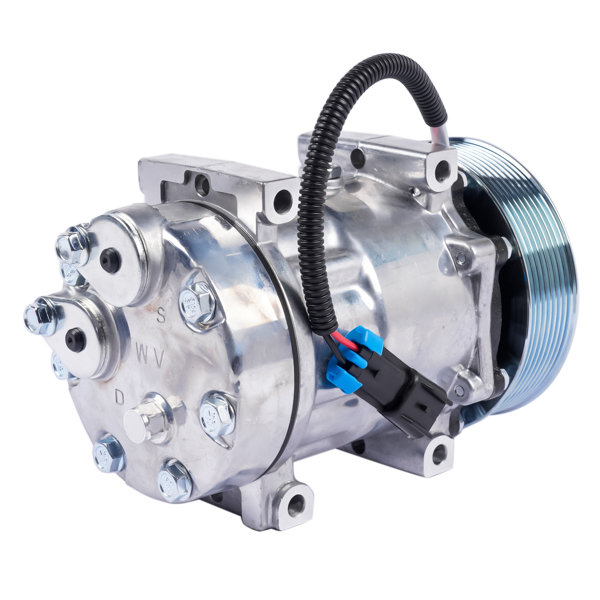 空调压缩机 A/C Compressor Replacement for 2006-2007 Volvo VNL VNM Base L6 20501067 4493SAN ABPN83304554 5385 4286U1-6