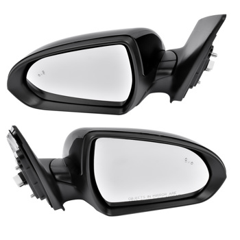 后视镜 Pair Power Mirrors Driver & Passenger Side with Blind Spot Heated Fits for Hyundai Elantra 2017-2020 87620F3020 87610F3020