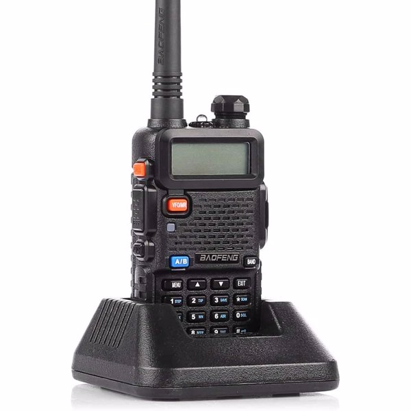 宝峰 baofeng  UV-5R 5W 双音多频对讲机（4台装）黑色-9