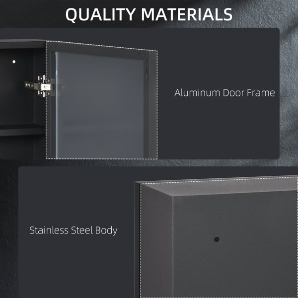 带镜子的浴室柜 （ Amazon Shipping）（WalMart禁售）（周末不发货）-7