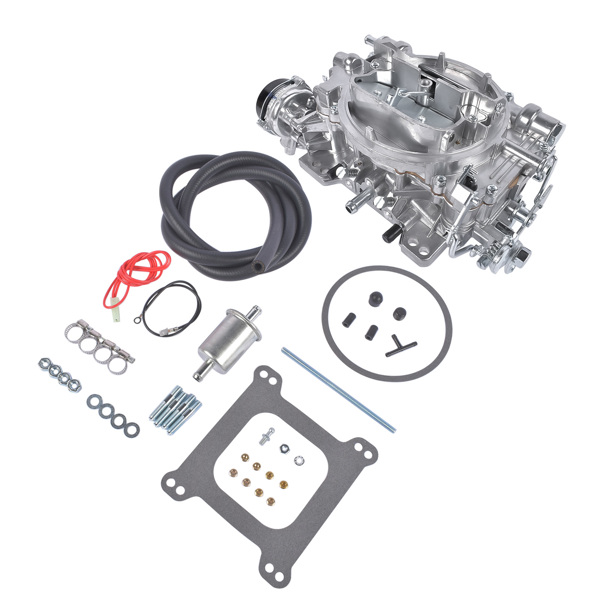 化油器 500 CFM Carburetor for Small-Block and Big-Block Engines with Either Dual- or Single-Plane Intake Manifolds 1903 AVS2 Series Electric Choke 4Barrel 1903-500 Aluminum Square Flange-4