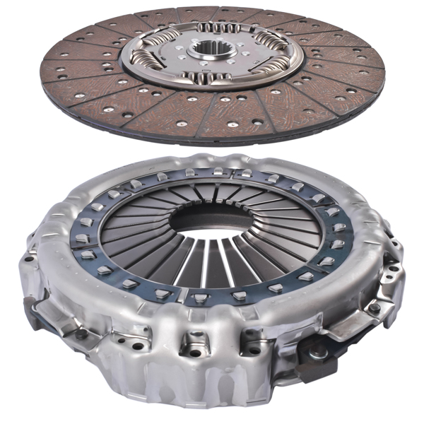 离合器片和压盘 Transmission Clutch Fit for Freightliner DT12 / Cascadia 125 126 116 113 2008-2022 A0214135000 3400700529 0214027008 0282500001-5