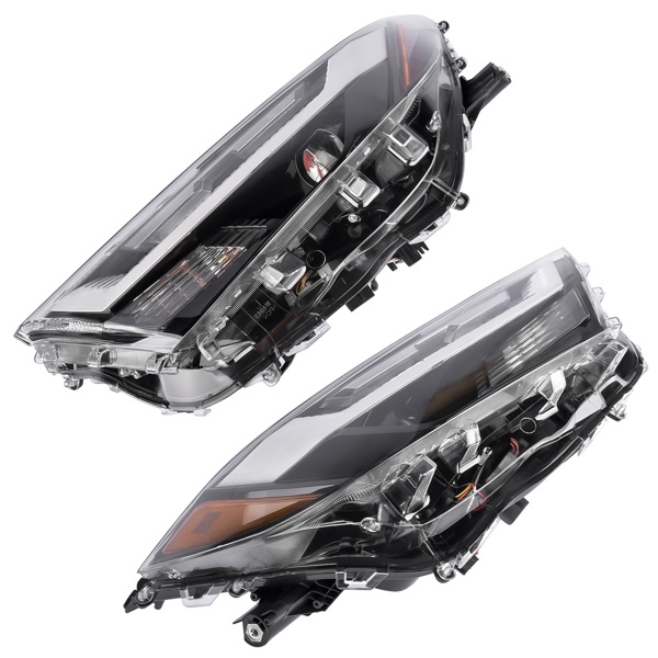 车灯 Pair Left+Right LED Headlight Lamp Assembly Replacement for Toyota RAV4 2.5L 2022 2023 2024 811500R350 811100R350-5