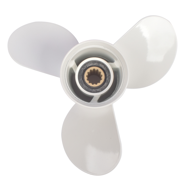 螺旋桨 Fit for Yamaha 11x15 Aluminum Propeller Outboard Engine 25-60HP 13 Spline 4-Stroke 69W-45943-00-EL-7