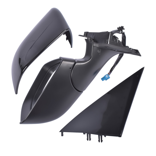 后视镜 Left Side Driver Side Mirror Power Folding Black Fit for Tesla Model 3 M3 2017-2023 4-Door ABS Plastic Front Heated Side View 13PIN Memory Recall Power Glass Adjusted Power Fold 51167177128-6