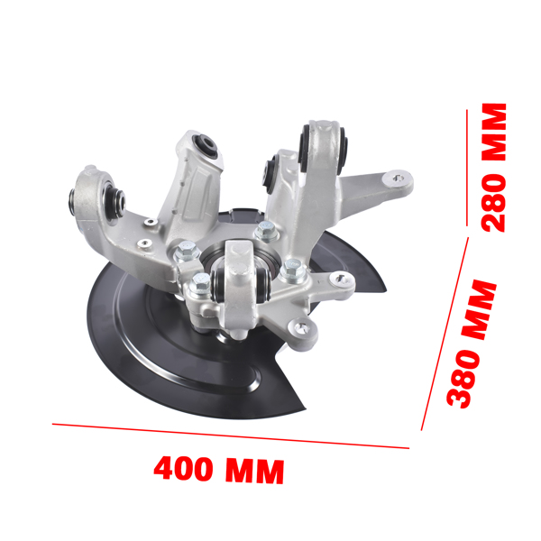 转向节总成 Rear Left Steering Knuckle & Wheel Bearing Hub Assembly Replacement for 2011-2019 Ford Explorer AWD 686-279-9