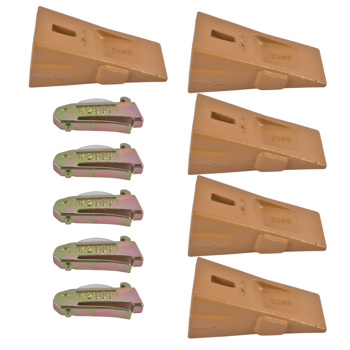 斗齿 X290 Sharp Bucket Teeth/Tooth with K290S Flexpins Fit for Mini Excavator 5Pcs