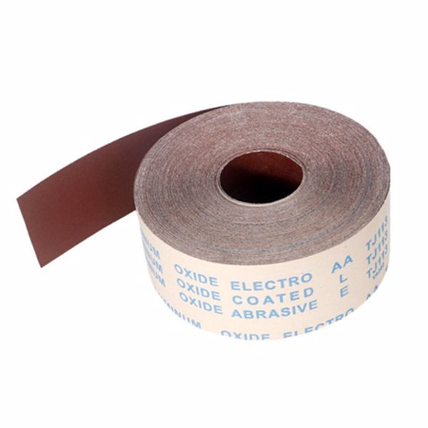 手撕砂布卷4寸软砂布卷木工家具打磨抛光打磨砂布10cm砂纸卷 -砂布卷(60目 5M+120目 5M+180目 5M+240目 5M各一个) -5