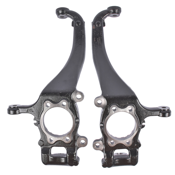转向节 Front Left Right Side Steering Knuckles Fit for Nissan Frontier 2005-2019 Pathfinder 2005-2012 Xterra 2005-2012 All Engine Sport Utility Cast Iron Black 40015-EA000 698-267 40014-EA000 698-266-6