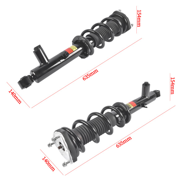 减震器 2x Front Left & Right Shock Strut Assembly w/ Adaptive Fit for Infiniti Q50 Q60 Sport 2016-2024-8