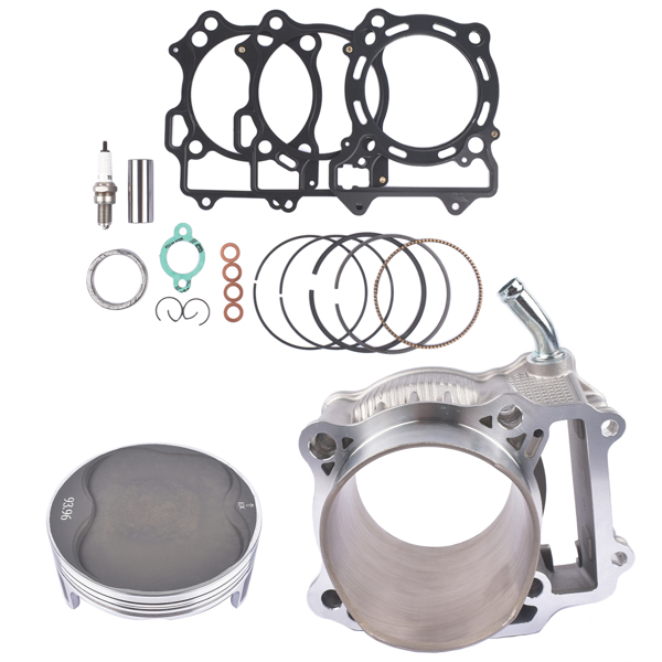 气缸套件 Cylinder Piston Gaskets Top End Rebuild Kit 11241-29F00 Replacement for Suzuki LTZ 400 03-14 11191-13E00 11241-29F00-8