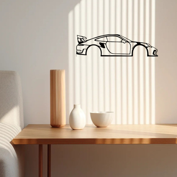 通过令人惊叹的1pc跑车金属墙艺术加速您房间的魅力-非常适合男孩和女孩房间，幼儿园（TikTok、temu下自提）-18