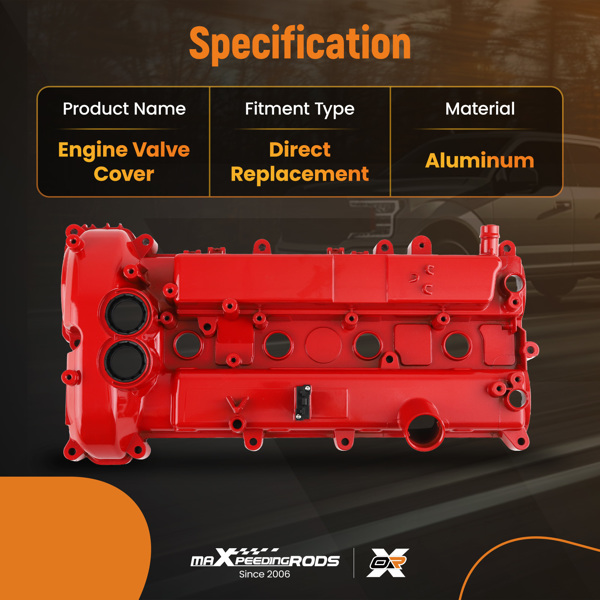 铝制气门室盖套件适用于林肯 MKC MKZ 2.0L L4 DOHC 2013-2016 CJ5Z-6582-A-2