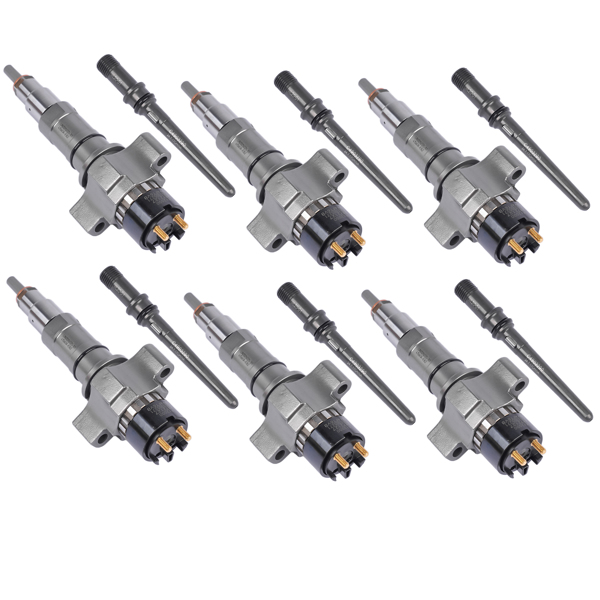 喷油器 Set of 6 Diesel Common Rail Fuel Injectors Fit for Cummins Automotive 8.9 Liter ISC/ISL Engines 2872127 4954679 4954927 4984332-6