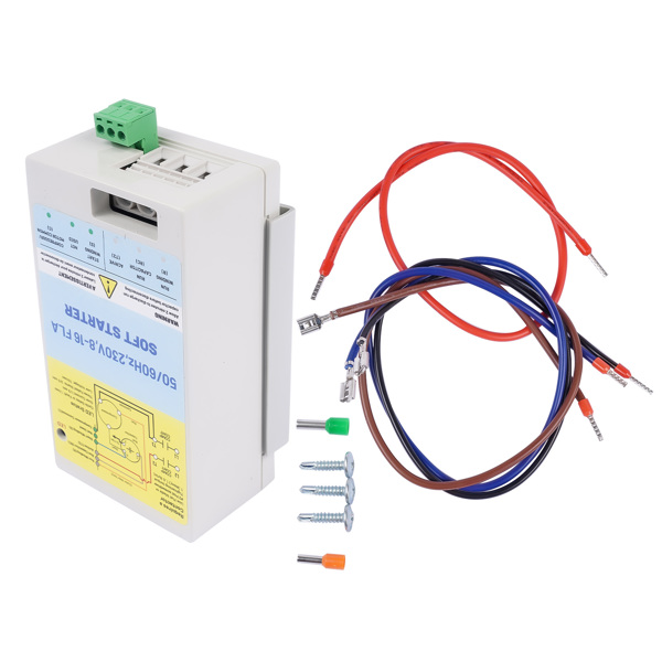 空调软启动模块 8-16A 08-16A AC Soft Starter Motor Protection Replacement for Utility/Generator Power 230V-6