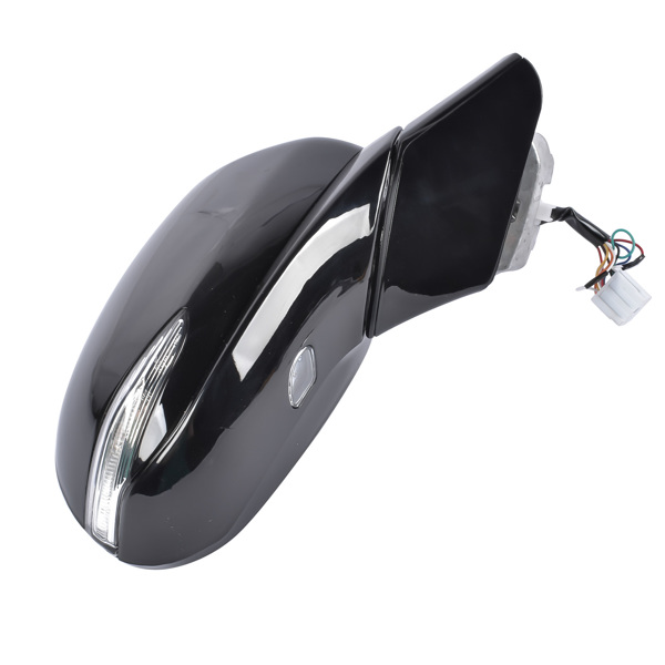 后视镜 Mirrors Passenger Right Side Heated Hand Fit for Hyundai Santa Fe 2021-2023 Manual Folding No Memory Paintable with Puddle Light No Auto-Dimming Power Adjust 87620-S2410 HY1321331 87620S2410-6