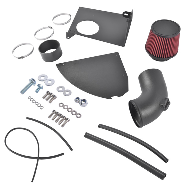 冷气进气套件 4" Cold Air Intake System Kit with Red Filter Replacement for BMW 2019+ M340i G20 G21, 2020+ M440i G22 G23, 2022+ M240i G42-5