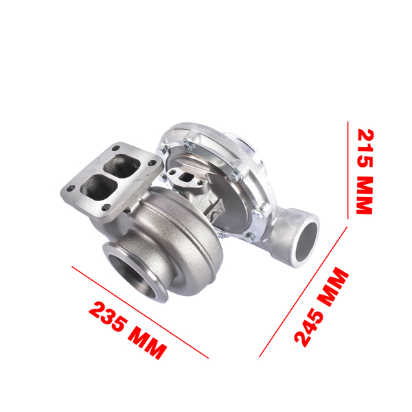 涡轮增压器 Turbo Turbocharger S300 A/R .91 T4 For John Deere Agricultural Tractor w/ 6081H  177272 176647-13