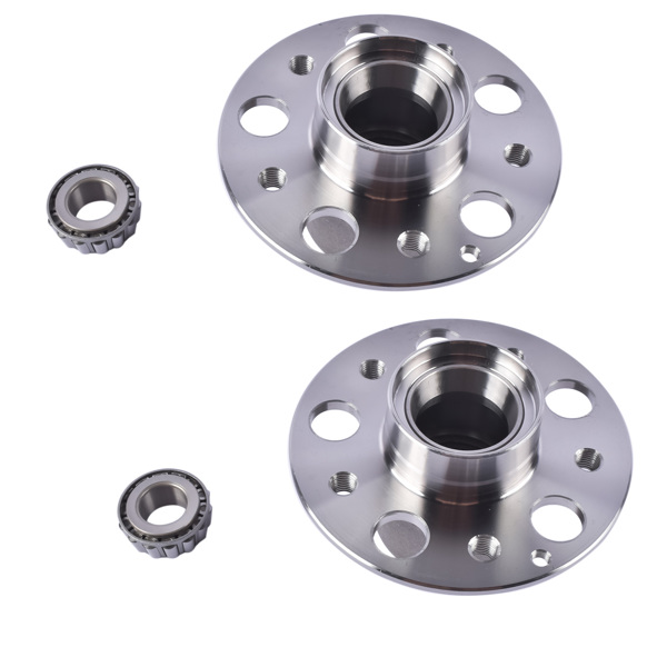 轮毂单元 2Pcs Front Wheel Hub with Bearings 2093300325 Fit for Mercedes R171 W203 W209 C230 A2093300325-5