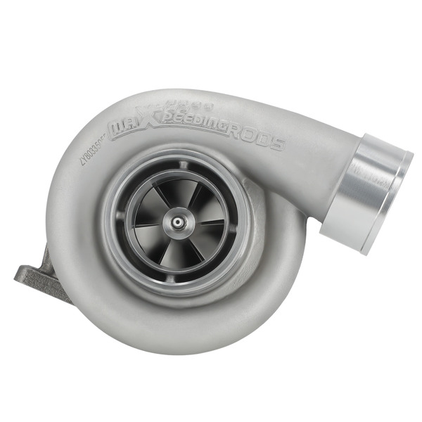 GT45 T4 V型环 1.05 A/R 88MM 巨型 600+HPS 增压升级 赛车涡轮增压器 适用于所有4.0L-6.0L发动机-7
