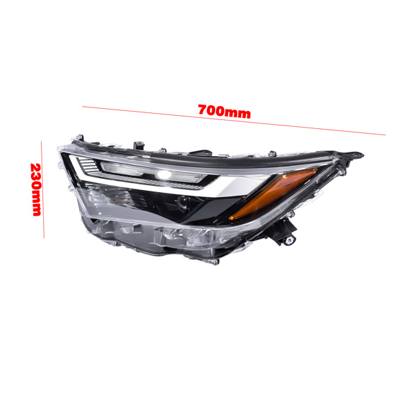 车灯 Front Left Driver LED Headlight Replacement for Toyota RAV4 2.5L L4 2022-2024 811500R350 TO2502314-12