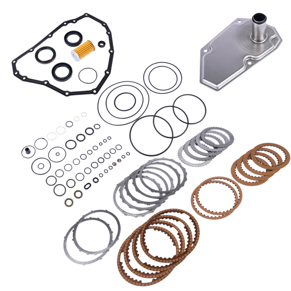 变速箱修包 JF015E RE0F11A CVT Transmission Master Rebuild Kit Filter Clutch Disc Fit for Nissan Almera Juke 1.2L Chevrolet Spark 1.0L-4