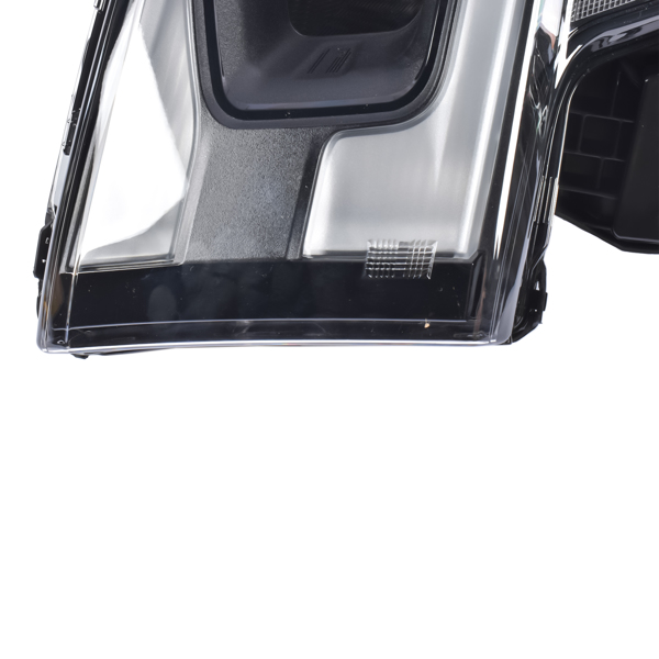 大灯 Left Driver Side LED Headlight w/ Black Reflector Replacement for 19-24 Replacement for Ram 2500 3500 6.4L-9