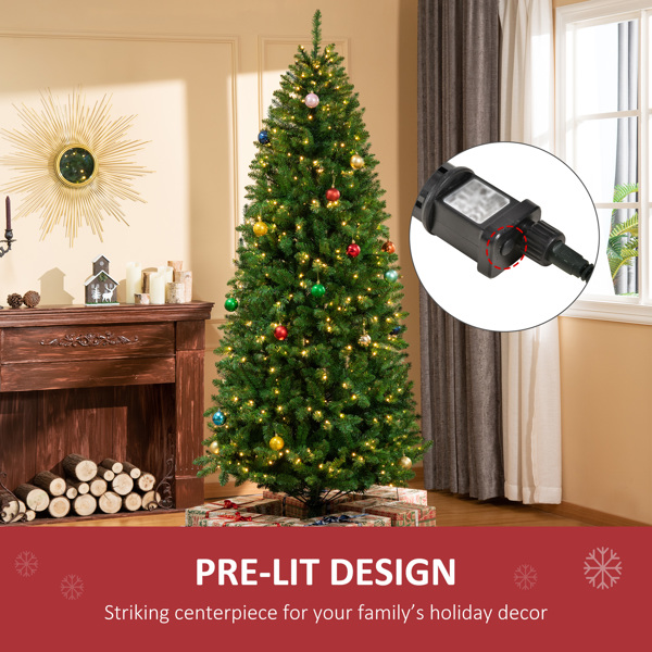 7.5 ft 圣诞树， -AS （周末不发货）（ Amazon Shipping）（WalMart禁售）-4