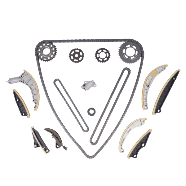 正时链条套装 Timing Chain Tensioner Repair kit Replacement for Audi A4 A6 Q5 Q7 Volkswagen Touareg Porsche Panamera 3.0 T 059109229AK -2