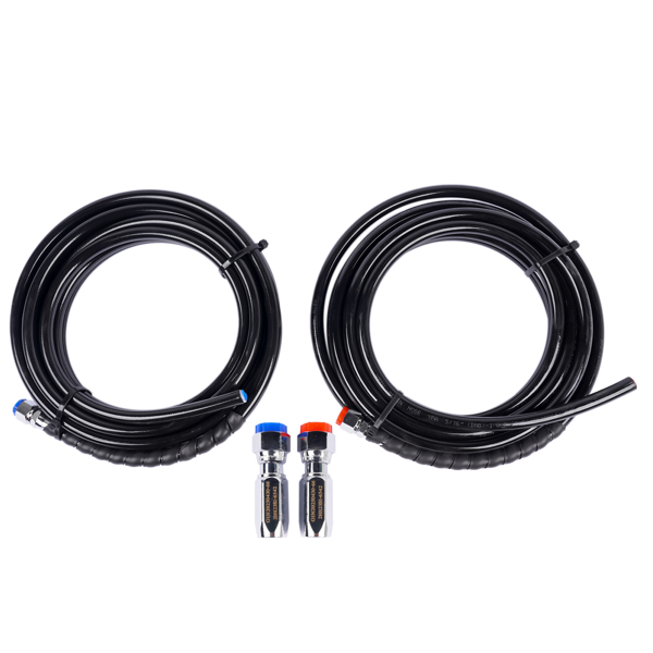 液压油管 2x 20ft Outboard Hydraulic Steering Hoses Kit HO5120 for Outboard Steering Boat-1