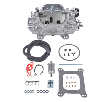 化油器 500 CFM Carburetor for Small-Block and Big-Block Engines with Either Dual- or Single-Plane Intake Manifolds 1903 AVS2 Series Electric Choke 4Barrel 1903-500 Aluminum Square Flange