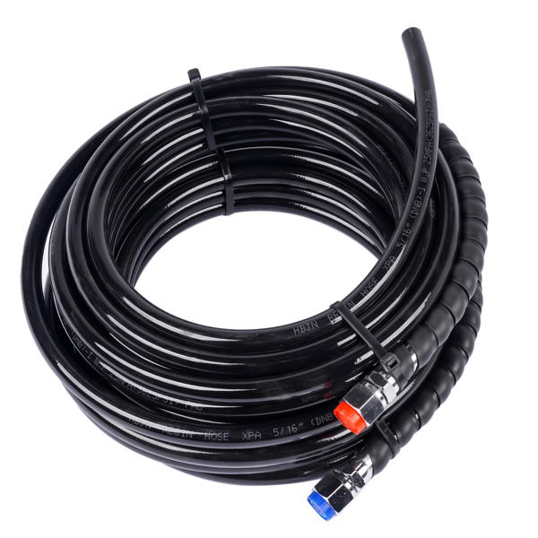 液压油管 2x 20ft Outboard Hydraulic Steering Hoses Kit HO5120 for Outboard Steering Boat-4